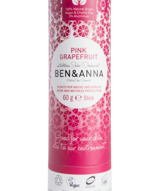 Obrázok BEN&ANNA Deo Pink Grapefruit 60 g (4260491220288)