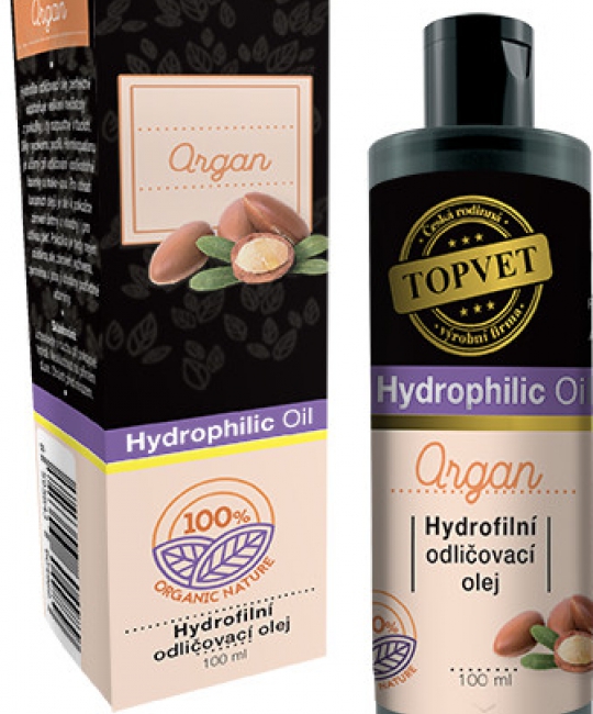 Obrázok Hydrofilný odičovaci olej - argán TOPVET 100 ml